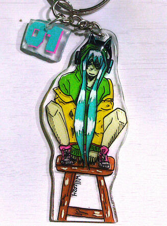 (A) Hatsune miku fanart