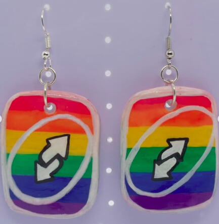 (A)Reverse card UNO LGBTQ+