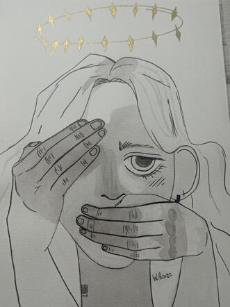 Miguel fanart a tinta