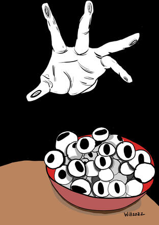 Mano del vacío digital