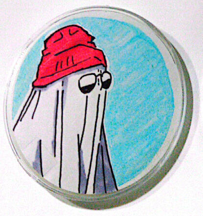 (A)Fantasma con gafas de sol