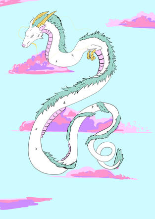 Haku fanart digital