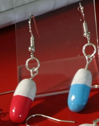 (A)Pastillas blanca/azul (A)Pastillas blanca/rojo