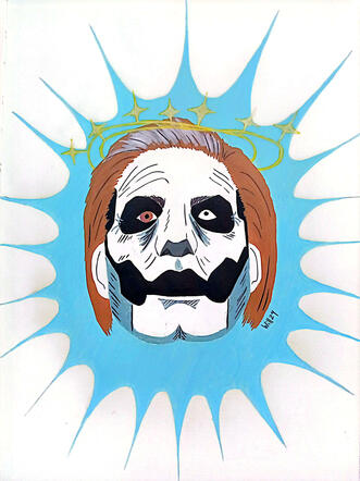 Copia fanart acrílico