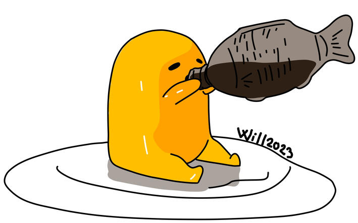 Gudetama fanart