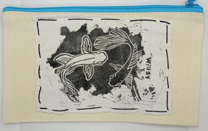 (A) Gojo x Geto peces koi negro